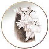 Chihuahua  Laurelwood Dog Plate